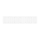 Alopet Wooden Pet Gate Dog Fence 6 Panels - Front View