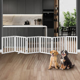 Alopet Wooden Pet Gate Dog Fence 6 Panels - Extra Image