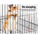i.Pet Rabbit Cage 142cm Hutch 4 Level Bird Guinea Pig Ferret - Top-Down View