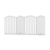i.Pet Dog Playpen Enclosure 4 Panel Pet Fence Wooden Play Pen - Side View