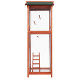 i.Pet Bird Cage 72cm x 60cm x 168cm Pet Cages Large Aviary Parrot Carrier Travel Canary Wooden XL - Top-Down View