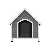 i.Pet Dog Kennel Wooden Large Outdoor House Indoor Puppy Pet Cabin Weatherproof - Side View