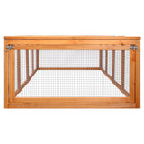 i.Pet Chicken Coop Rabbit Hutch 180cm Extra Large Wooden Chicken House Run XL Hen Cage - Top-Down View