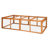 i.Pet Chicken Coop Rabbit Hutch 180cm Extra Large Wooden Chicken House Run XL Hen Cage - Side View