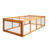 i.Pet Chicken Coop Rabbit Hutch 180cm Extra Large Wooden Chicken House Run XL Hen Cage - Low Angle