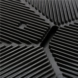 63cm x 50cm Pet Potty Tray With 1 Grass Mat - Low Angle