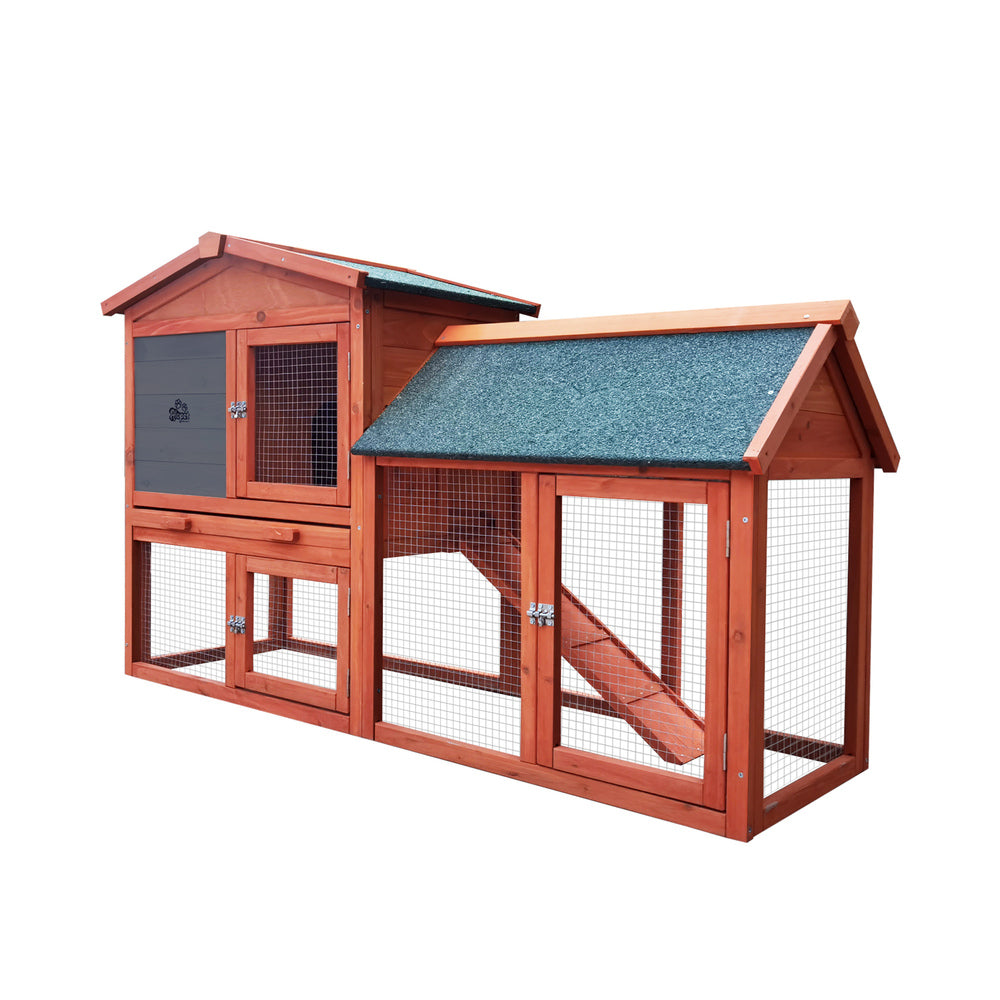 Alopet Rabbit Hutch 135 x 52 x 85cm