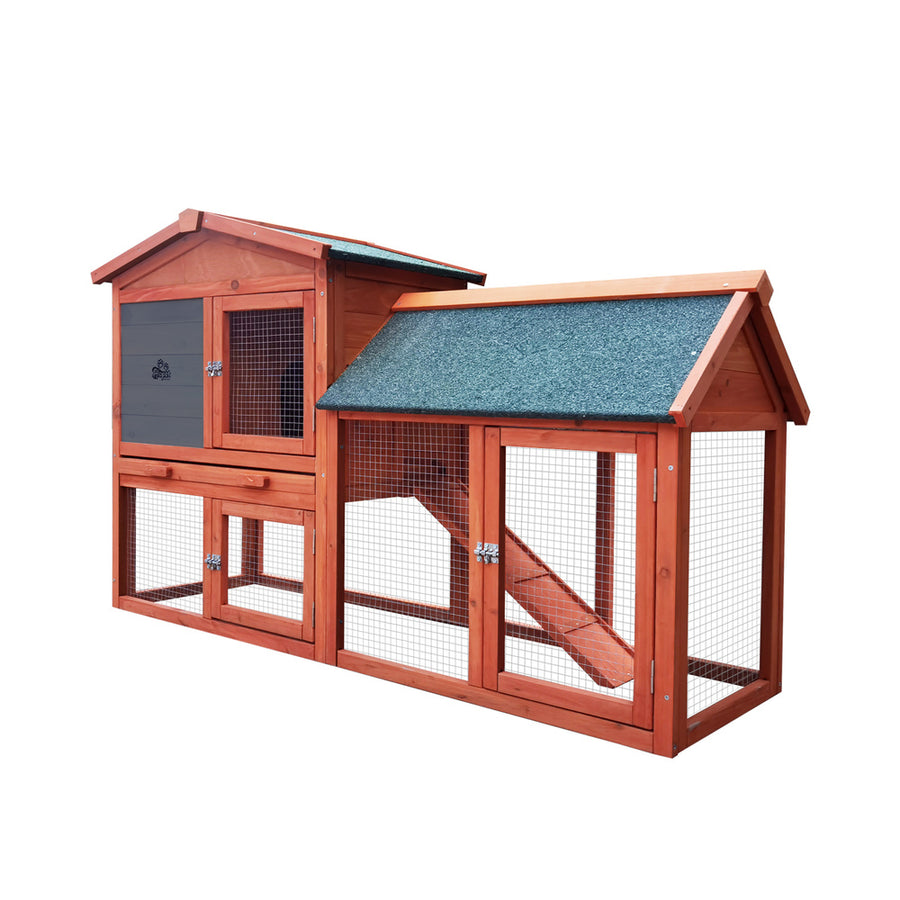 Alopet Rabbit Hutch 135 x 52 x 85cm