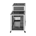 Alopet Rabbit Hutch Chichen Coop 100 x 55 x 90cm