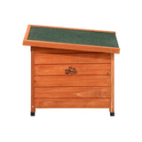 Alopet Cube Pet Hutch Wooden Cage Outdoor Indoor - Front View