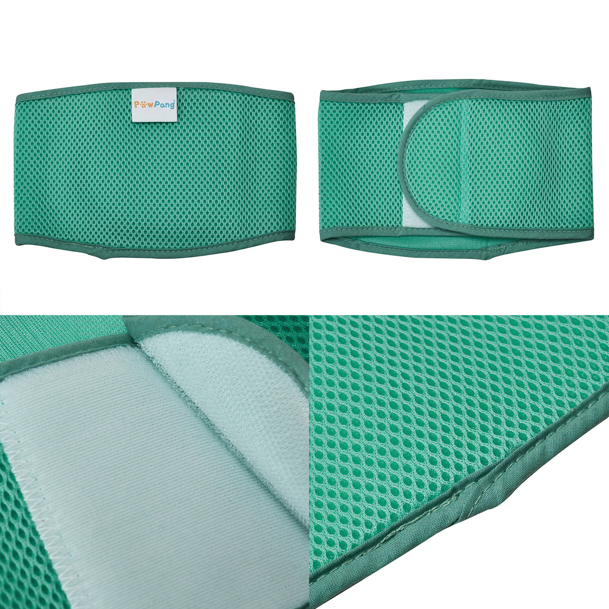 L Dog Male Wrap + 10X M Diaper Booster Pads
