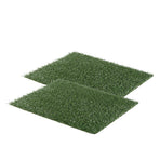 2X 58.5cm x 46cm Grass Mats