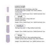 28pc Large Disposable Dog Puppy Socks Shoes - BLUE - Extra Image