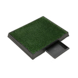 i.Pet Pet Training Pad Dog Potty Toilet Large Loo Portable With Tray Grass Mat - Side View