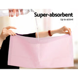i.Pet Pet Training Pads 200pcs 60x60cm Puppy Dog Toilet Pee Indoor Super Absorbent Pink - Rear View