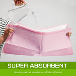 200PCS Pet Toilet Training Pads 7 Layered - PINK
