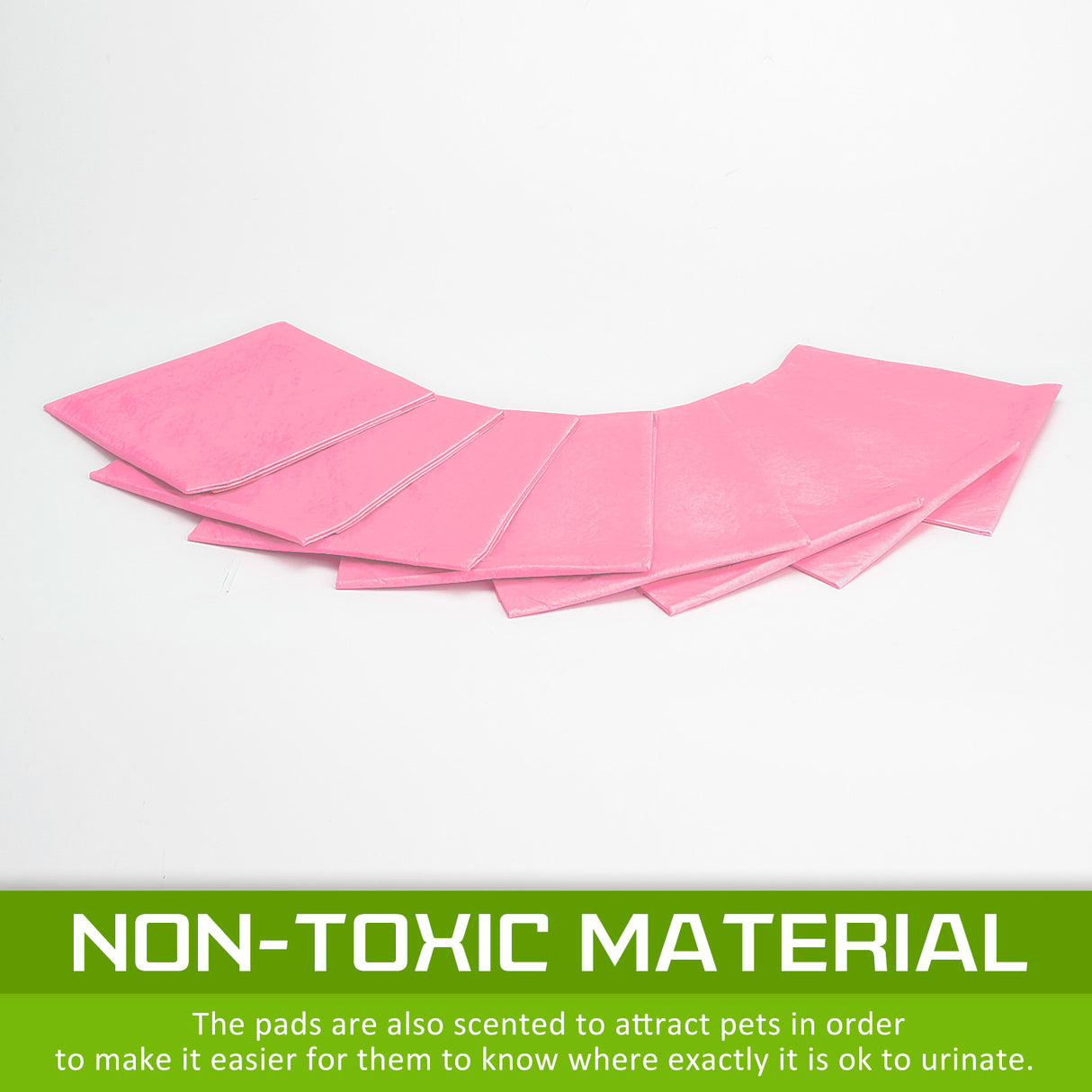 200PCS Pet Toilet Training Pads 7 Layered - PINK