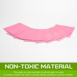 200PCS Pet Toilet Training Pads 7 Layered - PINK - Low Angle