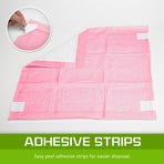 300PCS Pet Toilet Training Pads 7 Layered - PINK