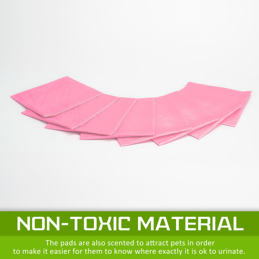 300PCS Pet Toilet Training Pads 7 Layered - PINK