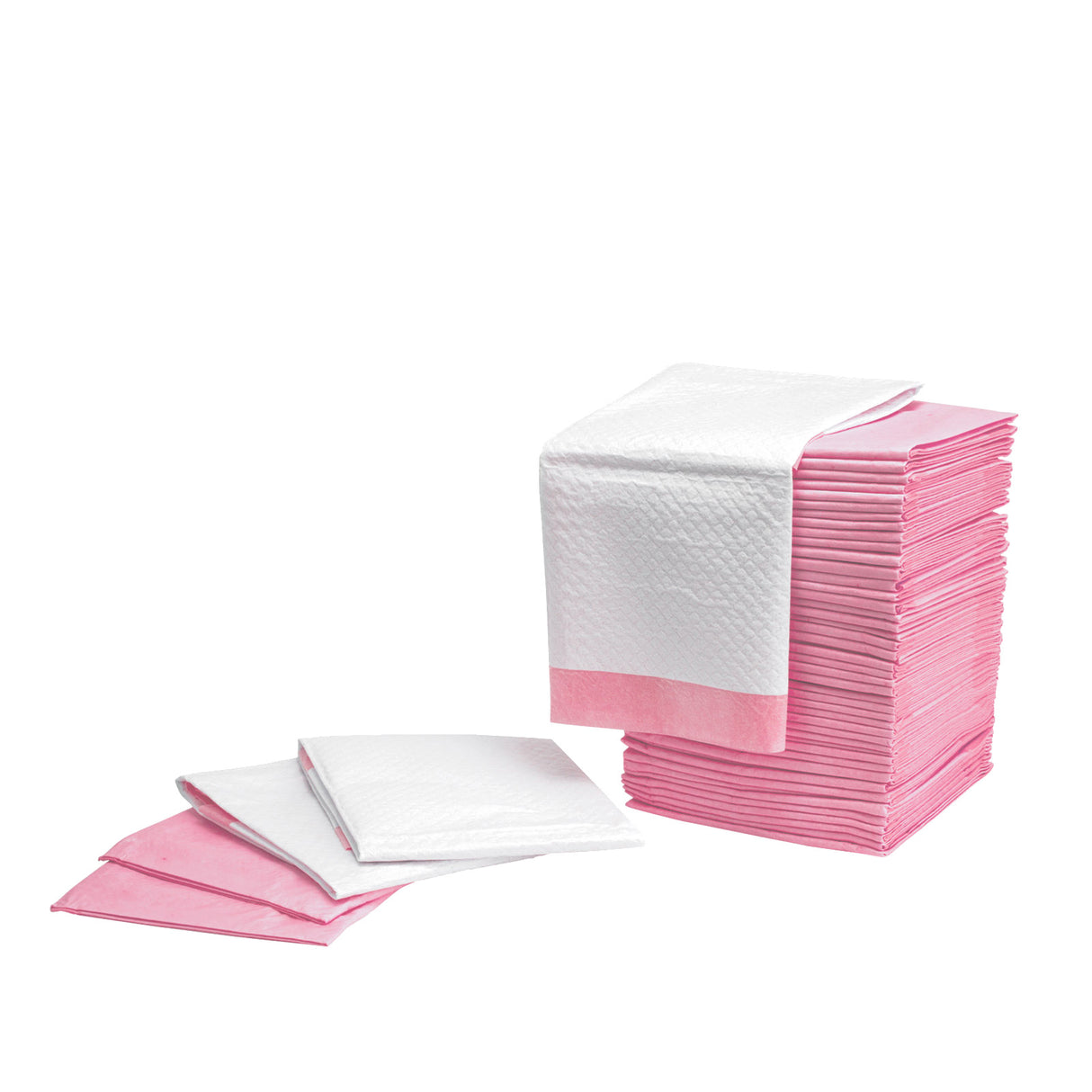 400PCS Pet Toilet Training Pads 7 Layered - PINK