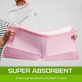 400PCS Pet Toilet Training Pads 7 Layered - PINK