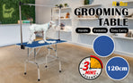 120cm Pet Grooming Table - BLUE