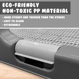 Pet Potty Tray Raised Walls T1 - GREY