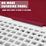 Pet Potty Tray Raised Walls T1 - RED WINE