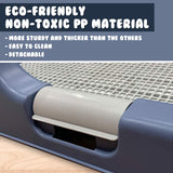 Pet Potty Tray T3 - BLUE - Side View