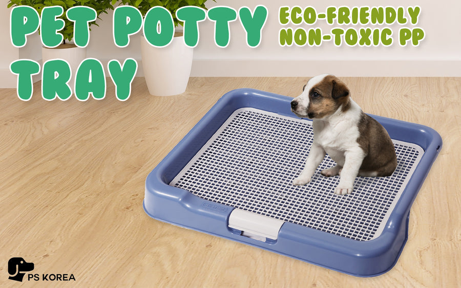 Pet Potty Tray T3 - BLUE