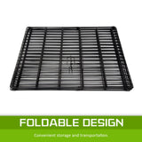 24in 8 Panel Foldable Pet Playpen - Low Angle