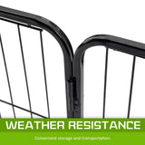 31in Heavy Duty 8 Panel Foldable Pet Playpen - Extra Image