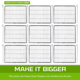 32in Heavy Duty 8 Panel Foldable Pet Playpen - Extra Image
