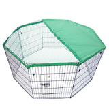 42in 8 Panel Foldable Pet Playpen With Cover