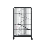 i.Pet Rabbit Cage Indoor Hutch Guinea Pig Bird Ferret Cat Hamster 110cm 4 Level - Side View