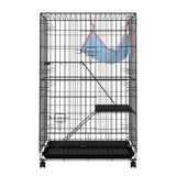i.Pet Rabbit Cage 100cm Hutch 3 Level Indoor Guinea Pig Ferret - Side View
