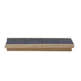Alopet Dog Pet Ramp Adjustable Height Foldable 70cm - Side View