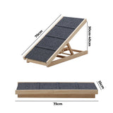 Alopet Dog Pet Ramp Adjustable Height Foldable 70cm