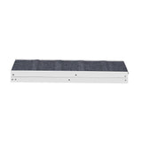 Alopet Dog Pet Ramp Adjustable Height Foldable 70cm White