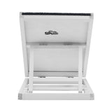 Alopet Dog Pet Ramp Adjustable Height Foldable 70cm White
