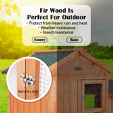 2 Storey Rabbit Hutch SIENA - Top-Down View