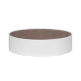 i.Pet Cat Scratching Board Scratcher Cardboard Kitten Indoor Round Bed Catnip - Side View