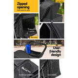 i.Pet Pet Stroller Dog Pram Cat Carrier Large Travel Pushchair Foldable 3 Wheels - 45-Degree Angle