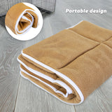 42in Cushion Mat for Wire Dog Cage - BEIGE - Side View