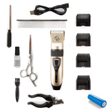 Pet Grooming Kit - Front View