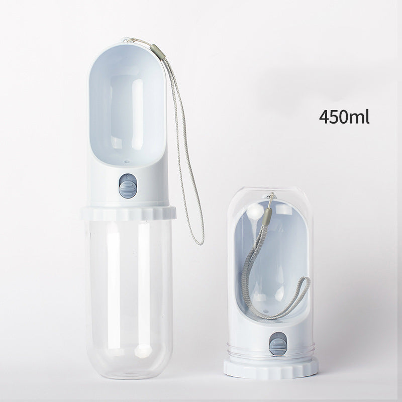 Pet Water Bottle - Blue 450 ml-1962324916422447104