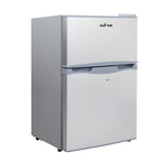Glacio 65L portable fridge freezer, upright, silver, 12V/24V/240V