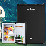 Glacio 80L Portable Fridge Bar Upright 12V/24V/240V Camping Caravan - Close-Up Angle