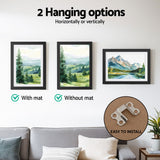 Artiss Photo Frame A4 3PCS Set - Top-Down View